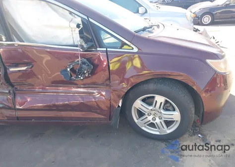 2012 Honda Odyssey Touring/Touring Elite z USA, uszkodzony, nr VIN 5FNRL5H92CB139759